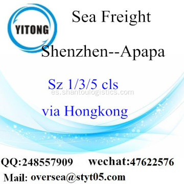 Puerto de Shenzhen LCL consolidación a Apapa